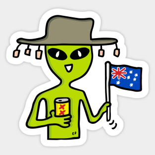 Australia Day Sticker